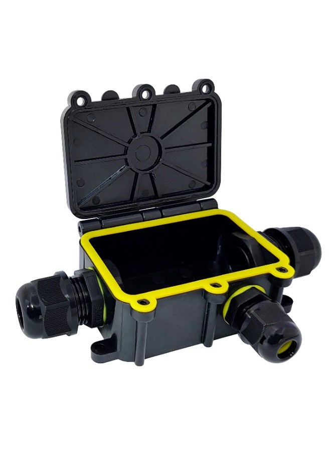 NOVEX NC-303 3-Way Waterproof Connector Box | IP68 Weatherproof Electrical Junction | 0.50–2.50mm² | 24A 450VAC - Image 4